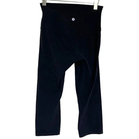 Lululemon athletica 4 black‎ capris - Picture 2 of 3